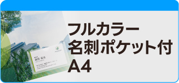 フルカラー 名刺ポケット付A4